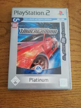 Need for Speed Underground Playstation 2 komplett mit Anleitung SLES 51967 Platinum